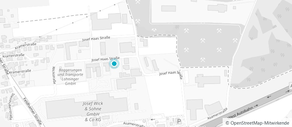 Map showing the office location in Vorchdorf