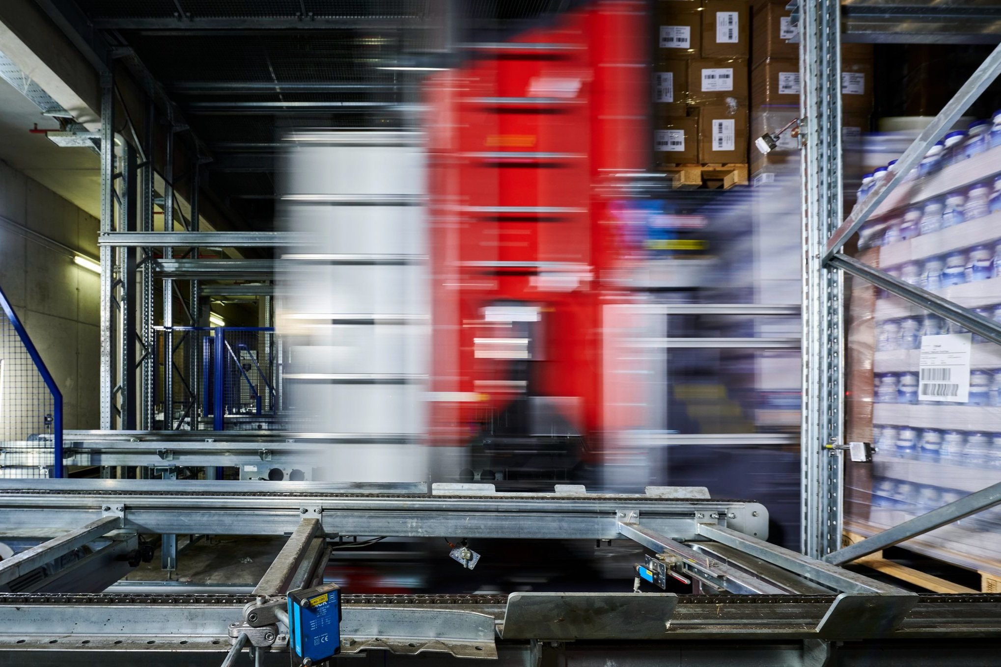 Interior de una instalación de Vectron en funcionamiento
